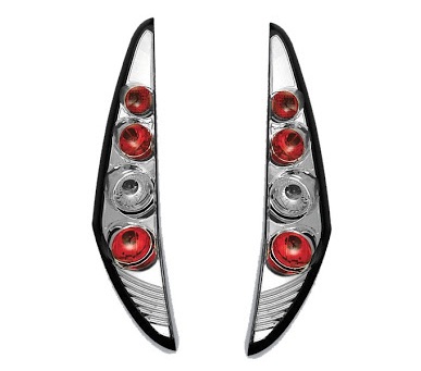 Taillights Fiat Punto 99-02, 3 door lexus Chrome