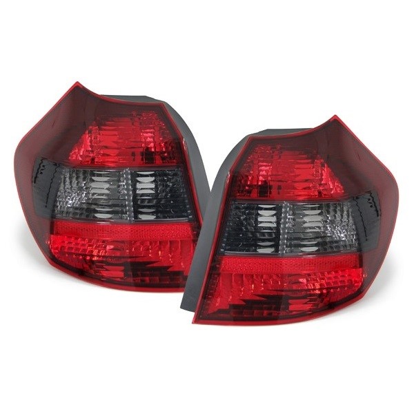 Taillights BMW E81 E87 04-07 Red/Smoke TYC