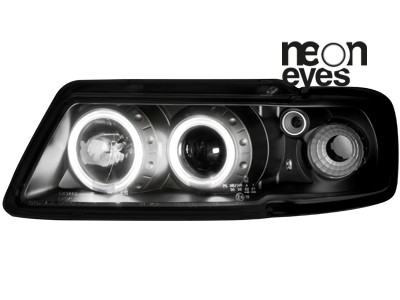 Headlights Audi A3 8L Angel Eyes Ice CCFL