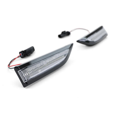 LED side indicator dynamic VW T6 2015-19 black/smoke in black