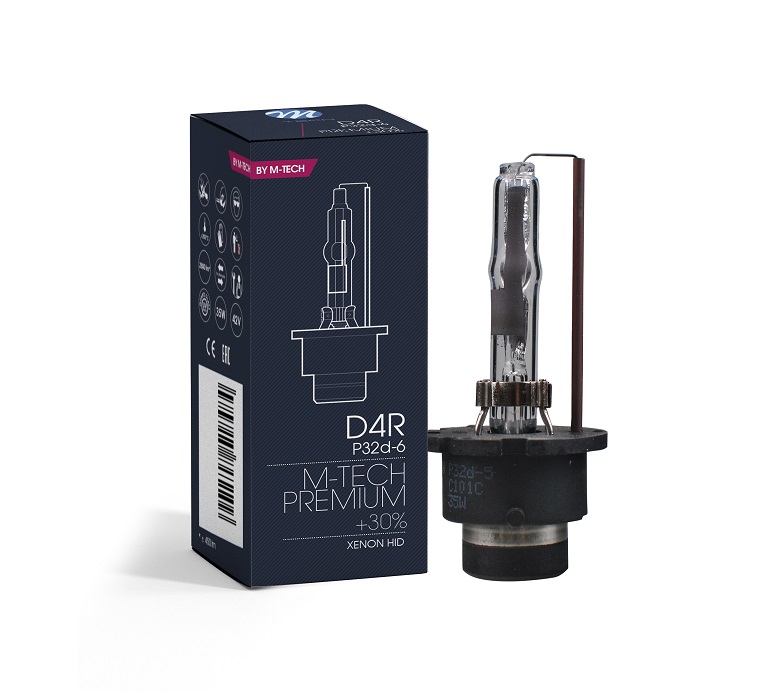 D4R 6000K M-tech Xenon lamp Premium +30