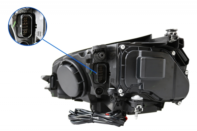 Osram Full LED Headlights LEDriving VW Golf 7 VII (2012-2017) Red GTI Upgrade for Xenon&Halogen DRL Cars