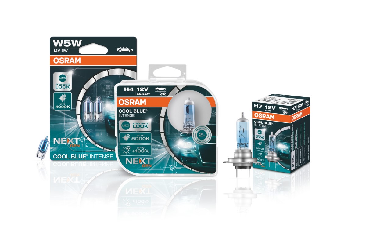 Osram Cool Blue Intense H7 12V 55W 2pcs/box Xenon Look