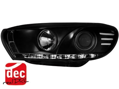 Headlights VW Scirocco lll 08- Devil Eyes Dlite Black