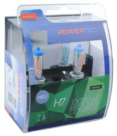 Mtech Powertec Extreme Weather Control H7 bulbs 12V DUO