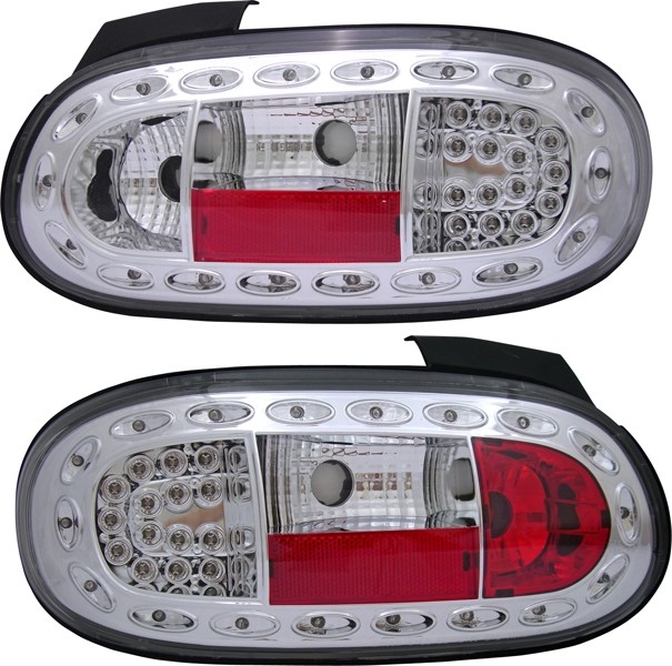 LED Tail lights Mazda MX-5 NB (Miata) 4/98-6/05 Chrome