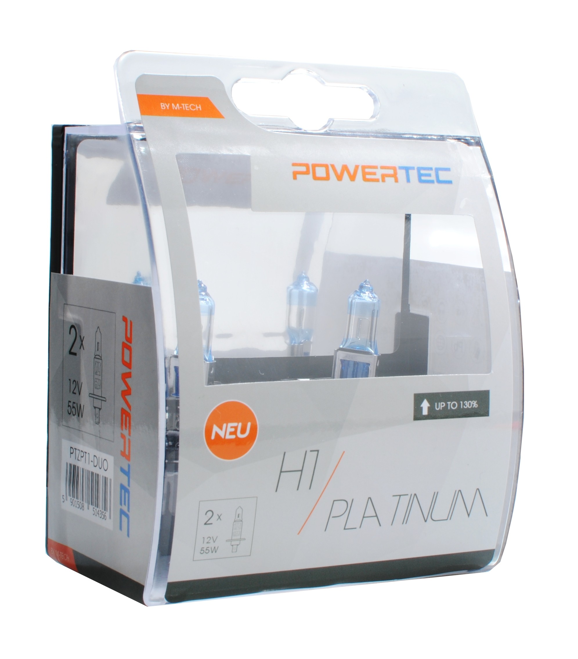 Powertec Platinum +130% H1 12V DUO BULB