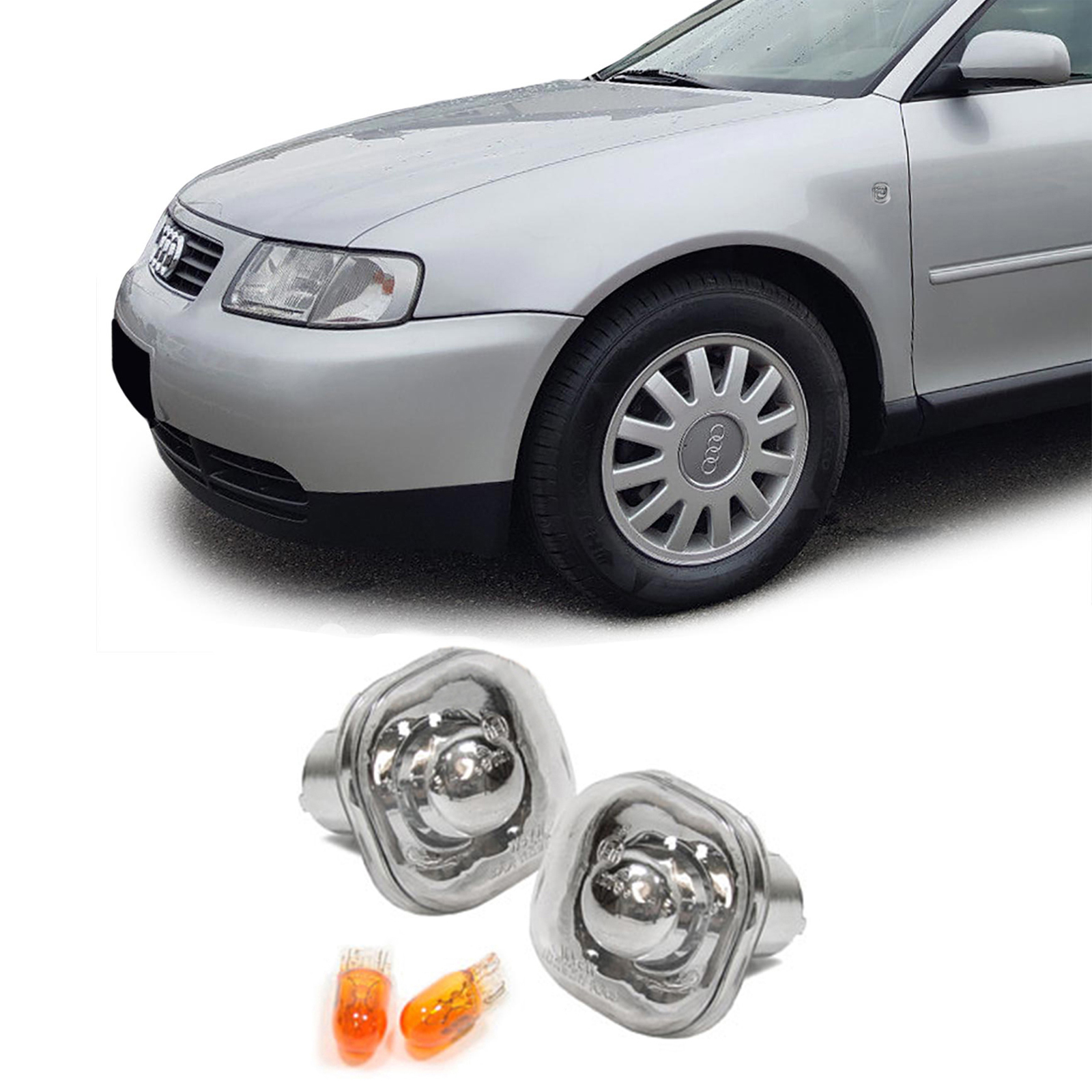 Indicators Audi A3 -8/00, A4 -5/99, A8 -8/99 Clear