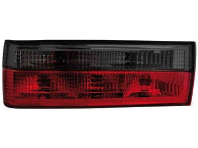 Taillights BMW E30 83-87 Clear Red/Black