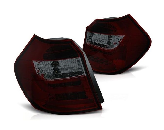 Taillights BMW E87/E81 Tube LED red/smoke 04-06