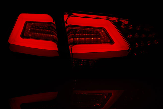 Taillights VW Golf VII 12- black/Smoke Led