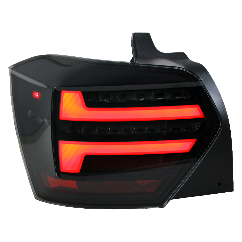 Lightbar taillights for VW Polo 2G AW year 17-21 black/smoke