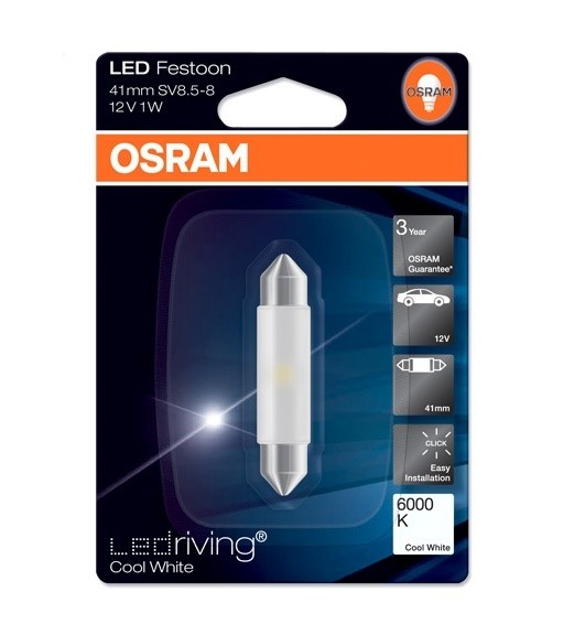 Osram SV8,5-8 41mm LED Sky White 6700K STANDARD