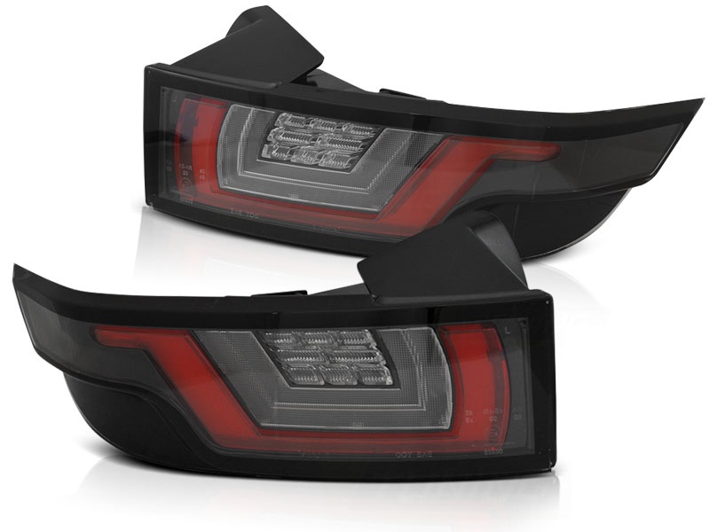 Rear lights Range Rover Evoque 11- Black Tube