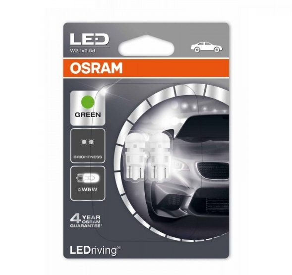 Osram T10 LED Cool White 6000K W5W