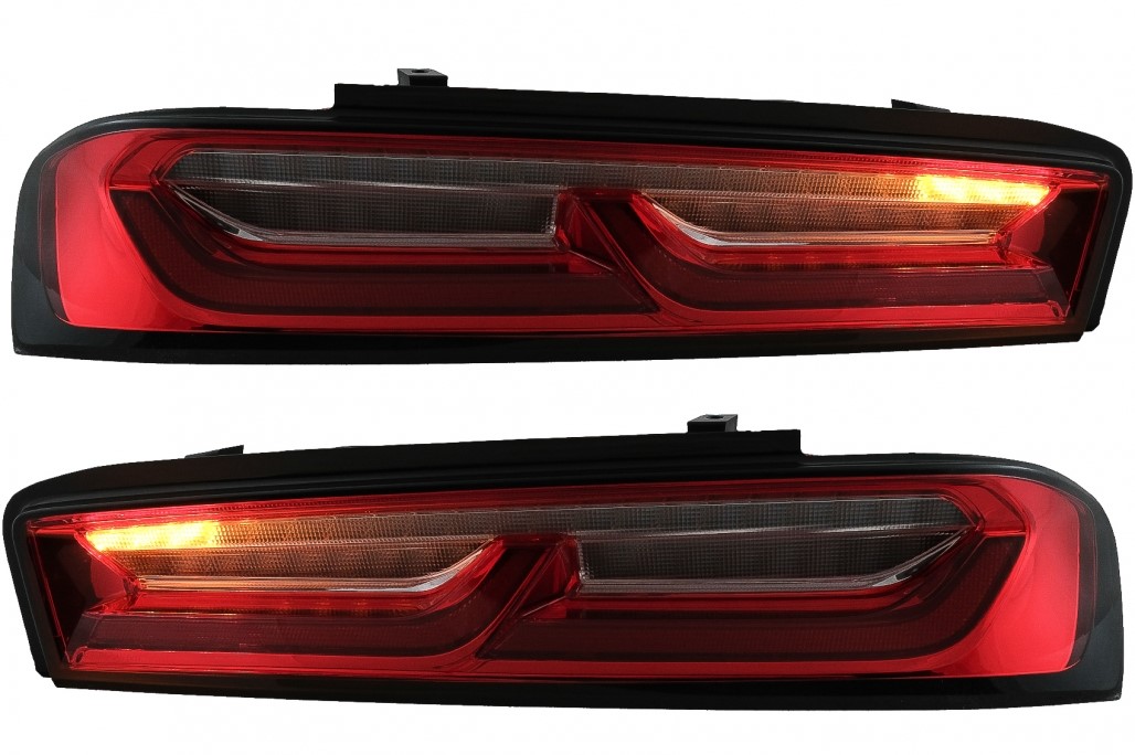 Taillights Chevrolet Camaro SS (2015-2017) LED Dynamic Turning Lights Smoke