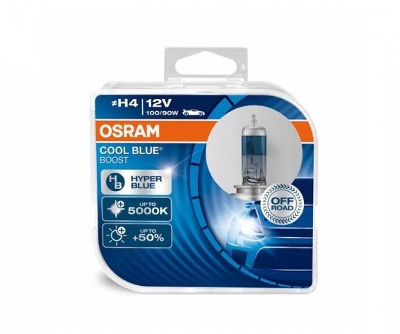 Osram Cool Blue Boost H4 Halogeen lampen - 12V/100W