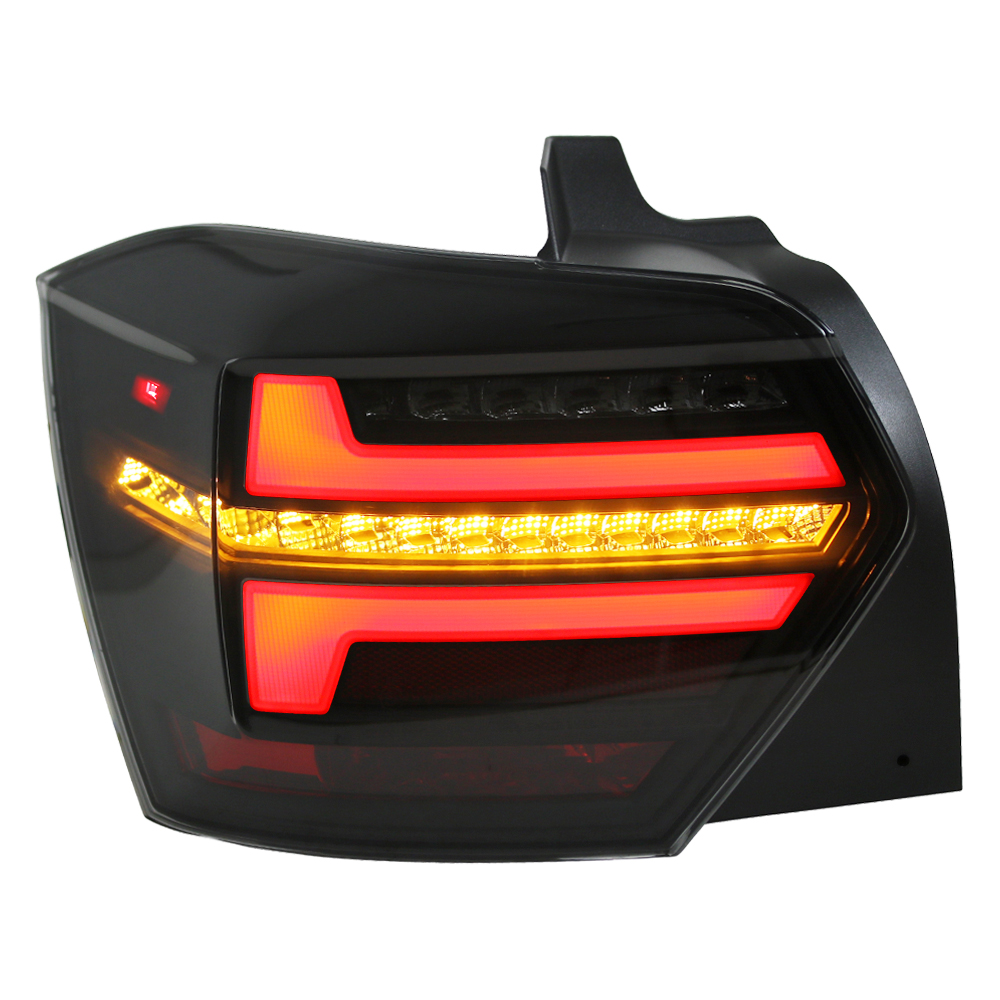 Lightbar taillights for VW Polo 2G AW year 17-21 black/smoke