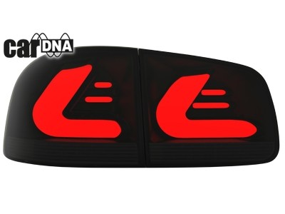 Taillights VW Touareg 02-10 Car DNA LED black/smoke