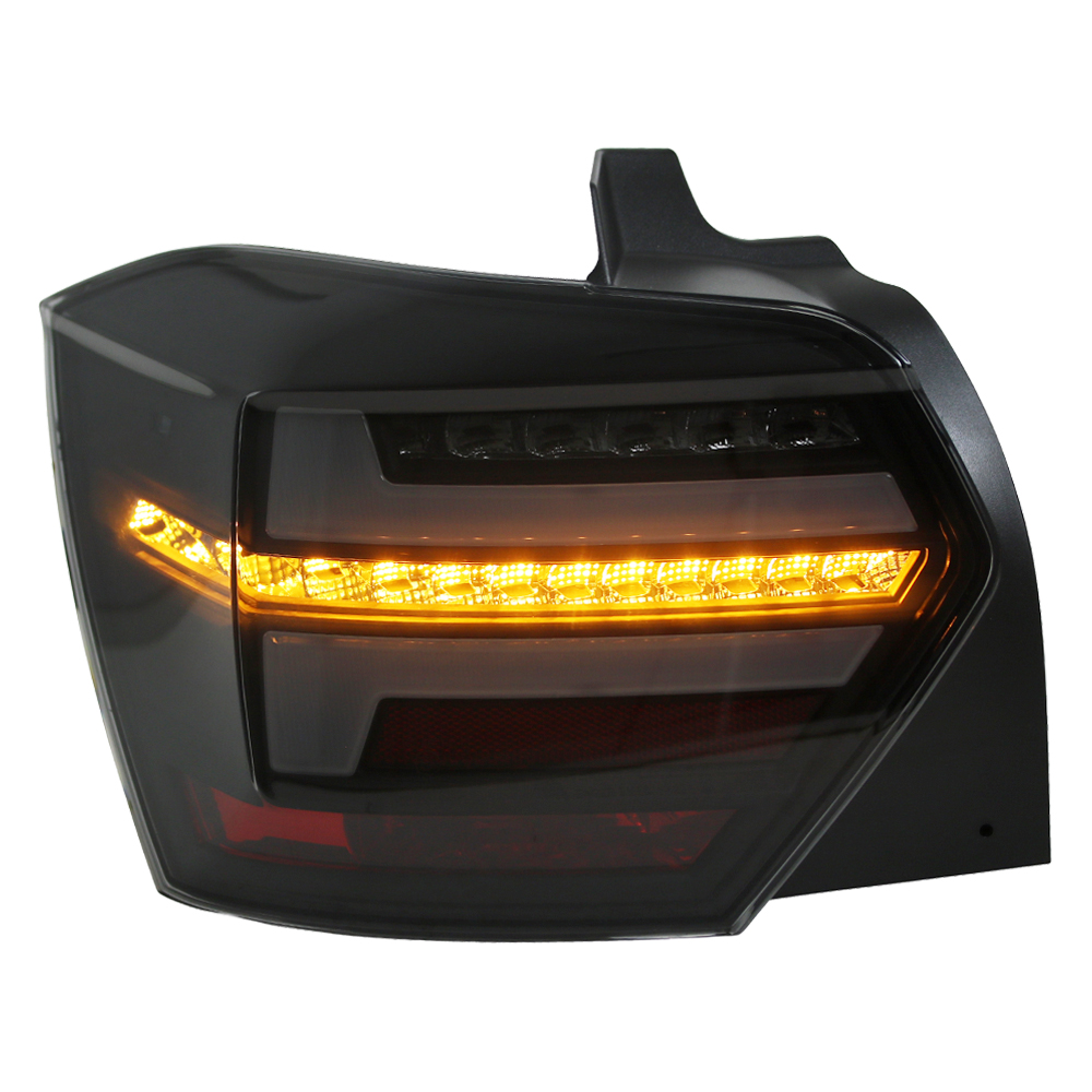 Lightbar taillights for VW Polo 2G AW year 17-21 black/smoke