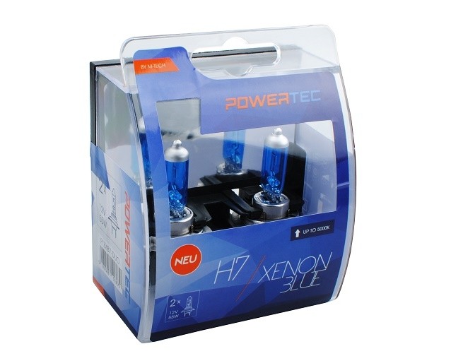 Mtech Powertec XenonBlue H7 lampen 12V DUO