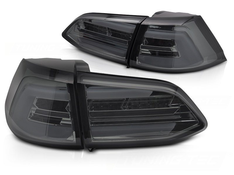Taillights VW Golf VII Variant 12- black/Smoke Led