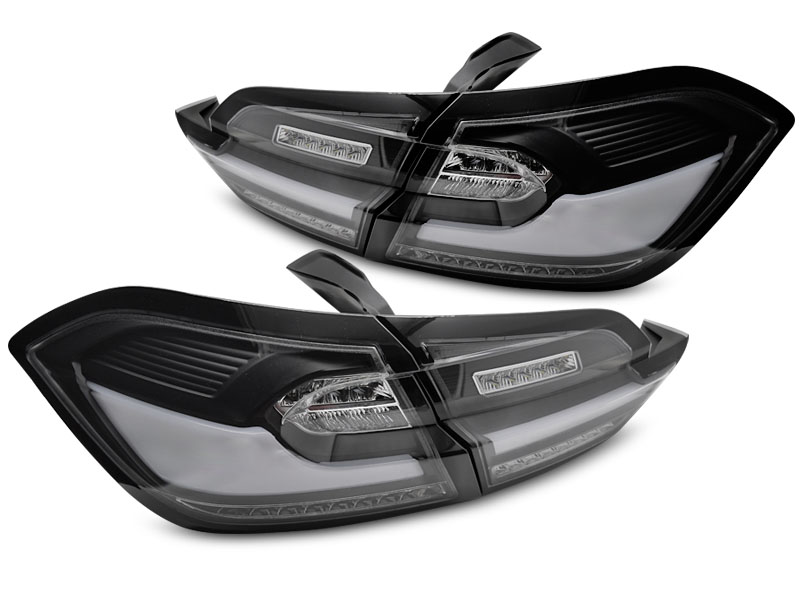 Taillights Ford Fiesta 18-21 Hatchback Dynamic LED Smoke