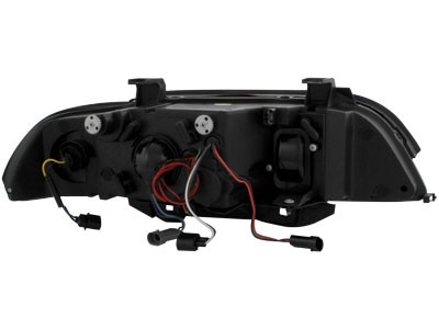 Headlights BMW E39 Angel Eyes Black SPECIAL PRICE
