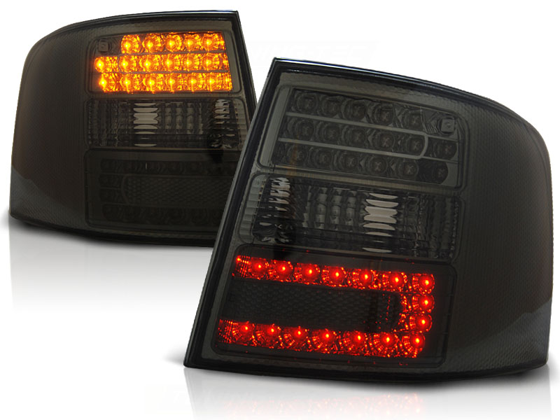 Taillights Audi A6 Avant 97-04 LED smoke