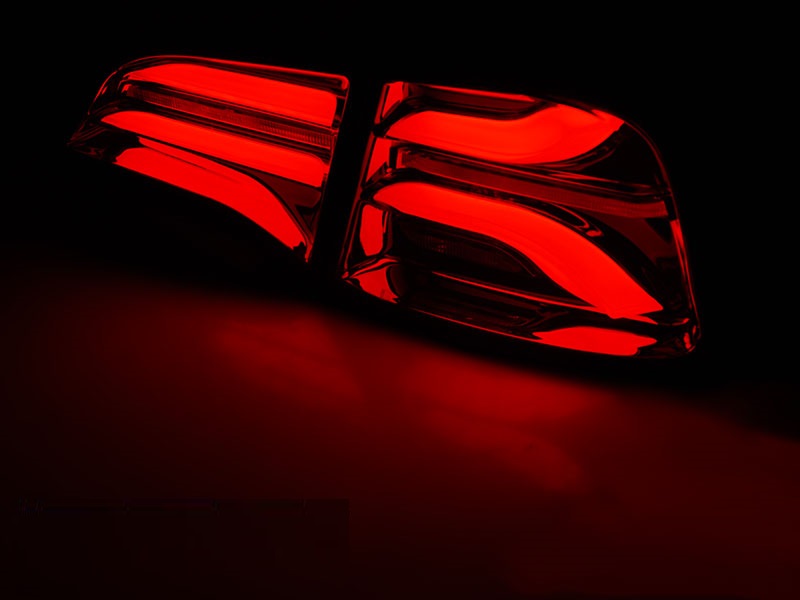 Taillights Tesla Model 3 LED Tube red/smoke