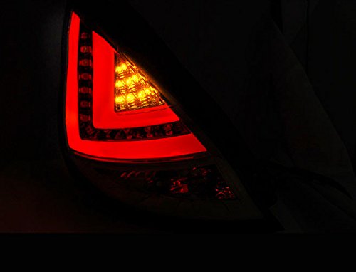 Taillights Ford Fiesta LED Smoke -13