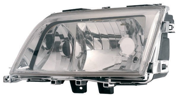 Headlights Mercedes W202 Chrome 93-00 H1 + H4