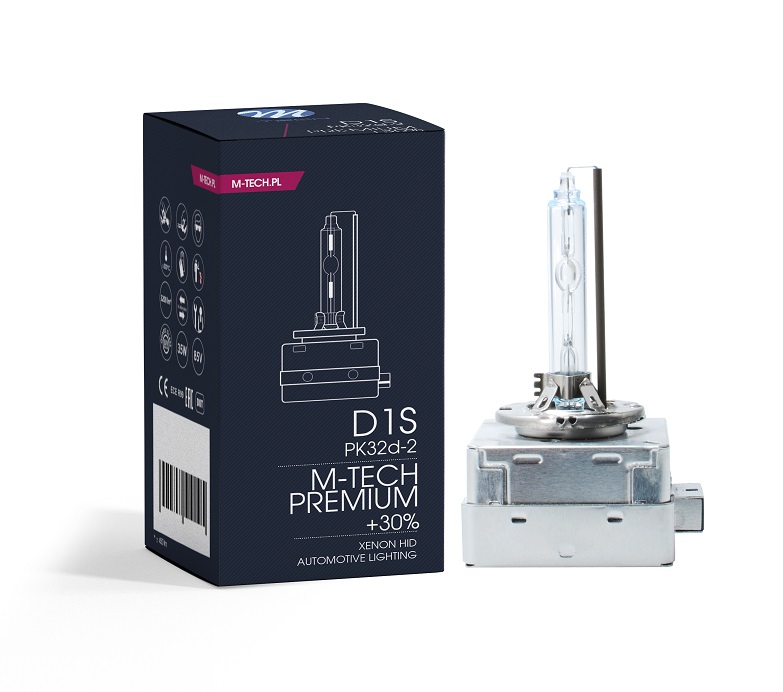 D1S 4300K M-tech Prmium Xenon lamp +30