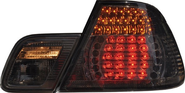 Taillights BMW E46 01-05 clear/black