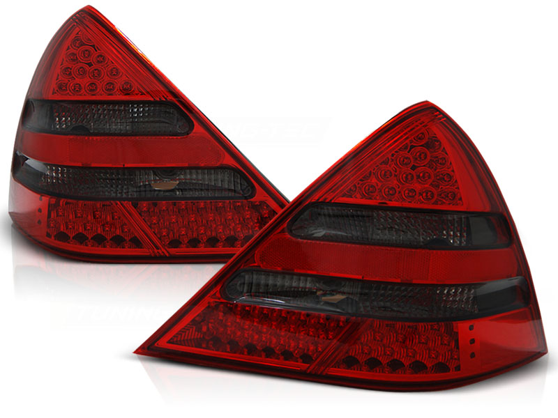 Taillights Mercedes SLK (R170 00-04) LED Red/smoke