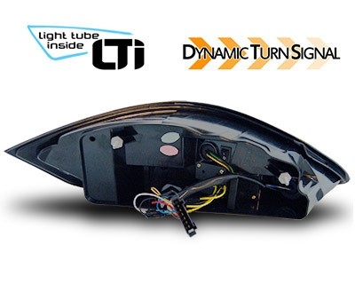 Taillights Porsche Cayman/Boxster 987 Dynamic LED red/smoke