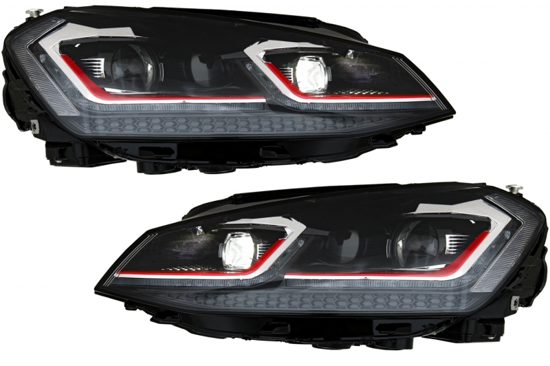 LED Headlights Volkswagen VW Golf 7 VII (2012-2017) Facelift G7.5 Look