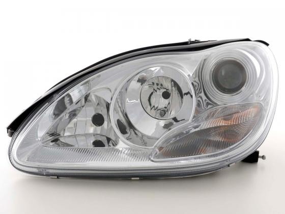 Headlights Mercedes-Benz S-Klasse Typ W220 Bj. 98-01 chome