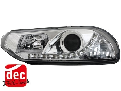 Headlights Alfa Romeo 156 LED Devil Eyes Dayline Chrome