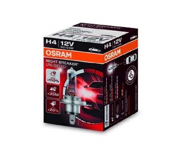 Osram Night Breaker Unlimited H4 1pc