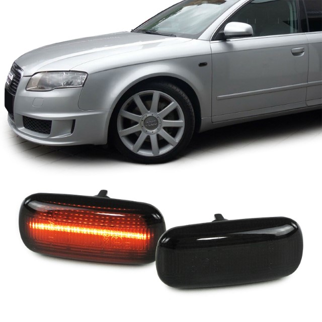 Indicators Audi A3 8P A4 8E B7 A6 4F C6 smoke 