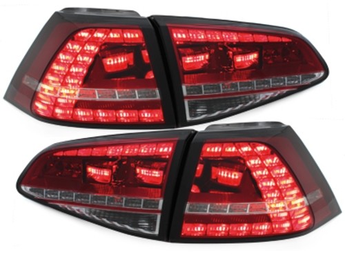 Taillights VW Golf VII LED 12- red