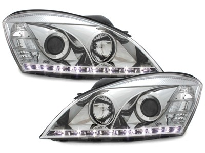 Headlights Kia Ceed 06-09 Devil Eyes Dayline