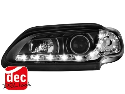 Headlights Renault Megane 96-99 LED Devil Eyes Dayline black