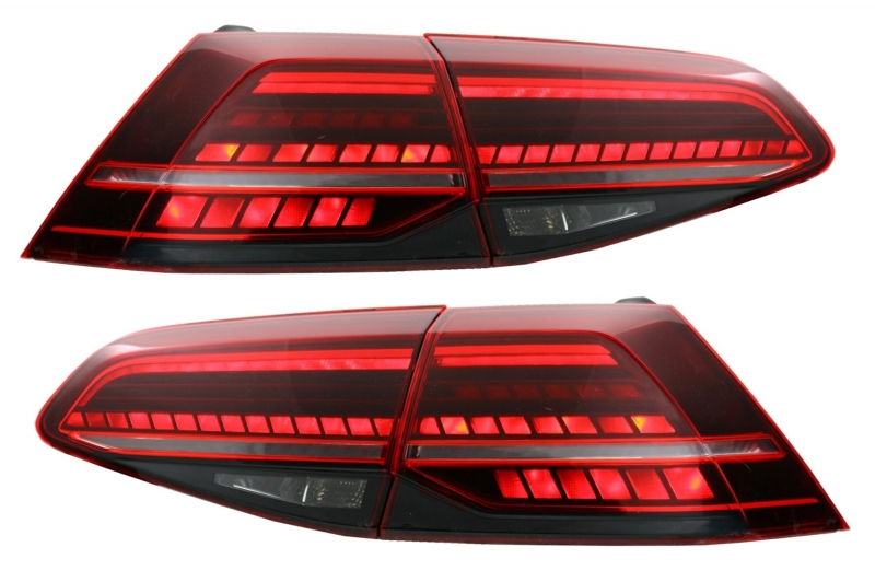 Taillights VW Golf VII Dynamic Facelift LED Cherry (Golf 7 & 7.5)