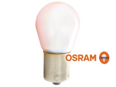 Osram Lamp BAU15S Fitting chrome orange