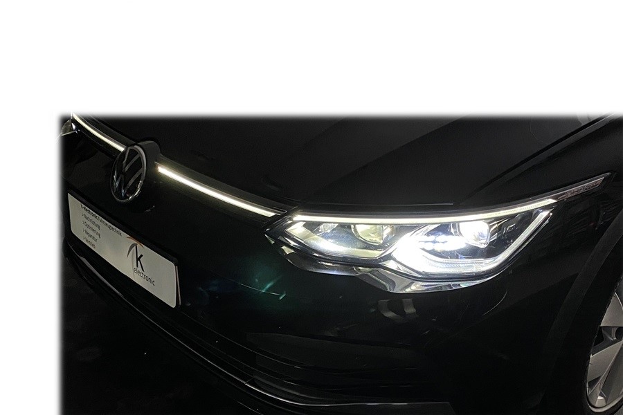 Grill LED Volkswagen Golf 8 Rood