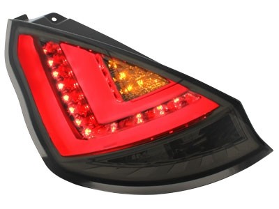 Taillights Ford Fiesta LED Smoke 08-