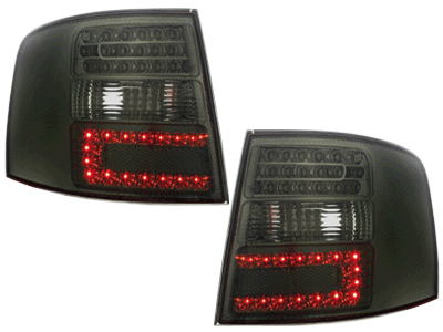 Taillights Audi A6 Avant 97-04 LED smoke