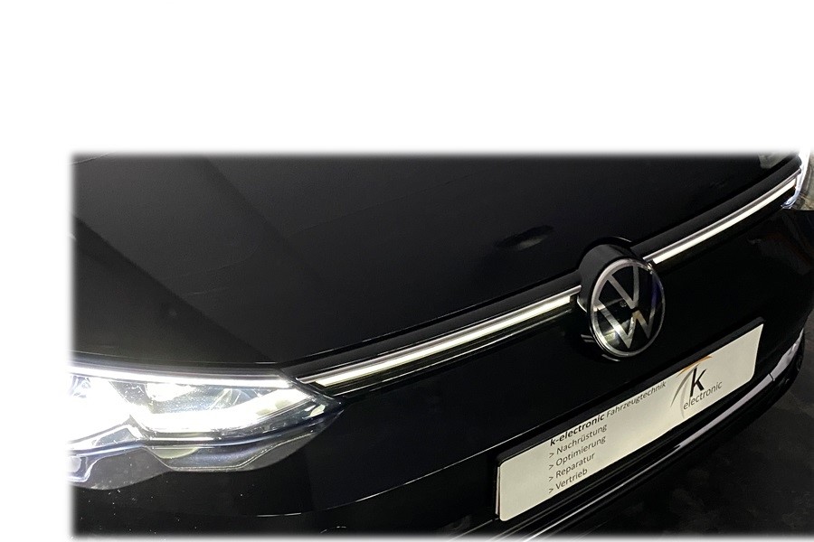 Grill LED Volkswagen Golf 8 Rood